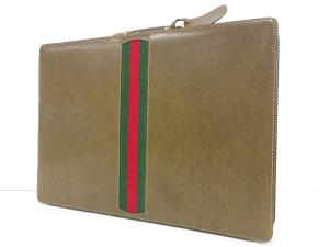 「NX」GUCCI オールドグッチ レザー アタッシュケース